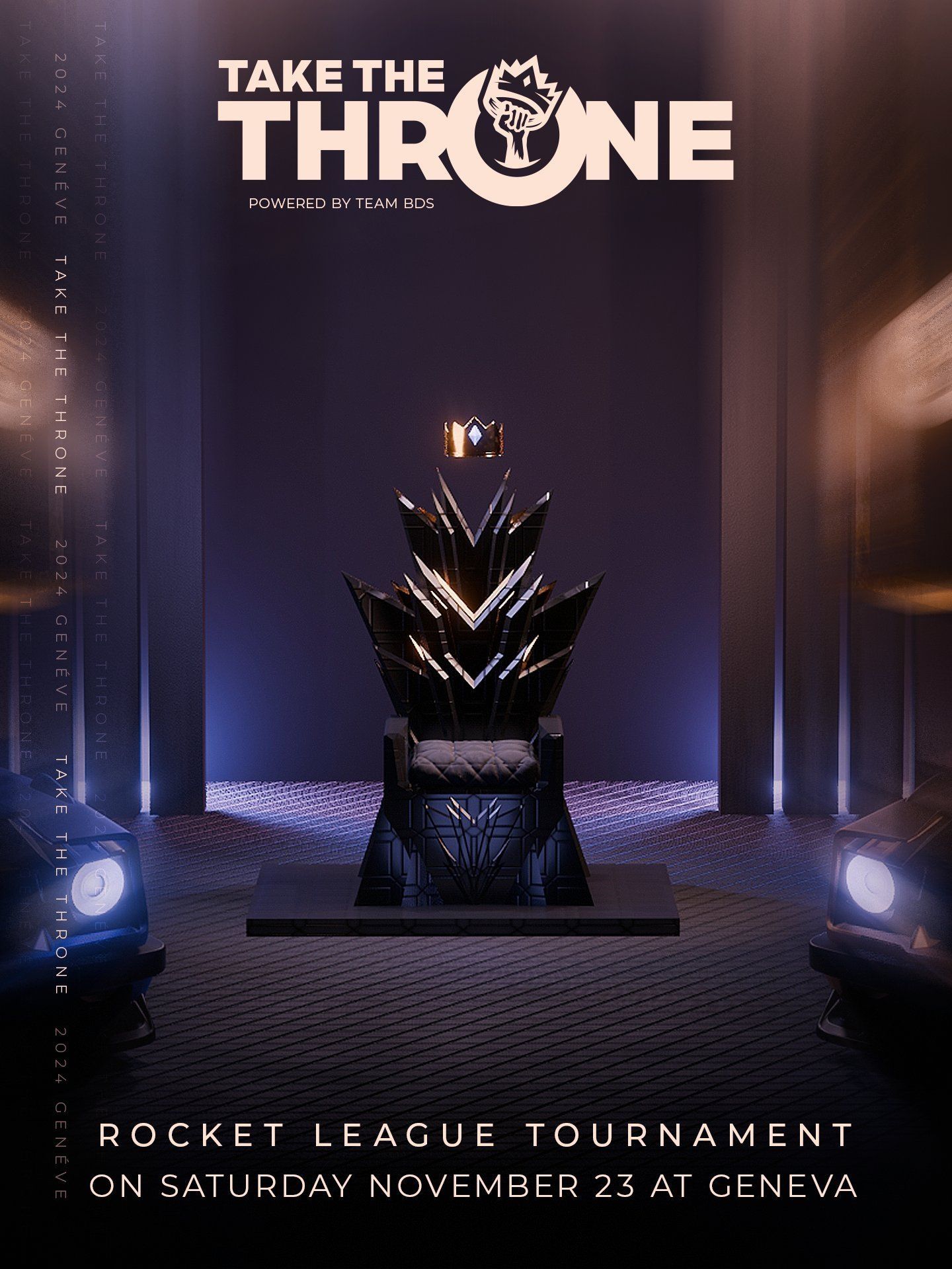 Official statement on the cancellation of the “Take the Throne” Event